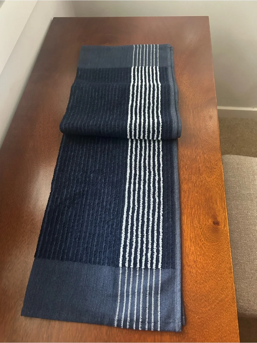 NWOT Navy Golf Towel